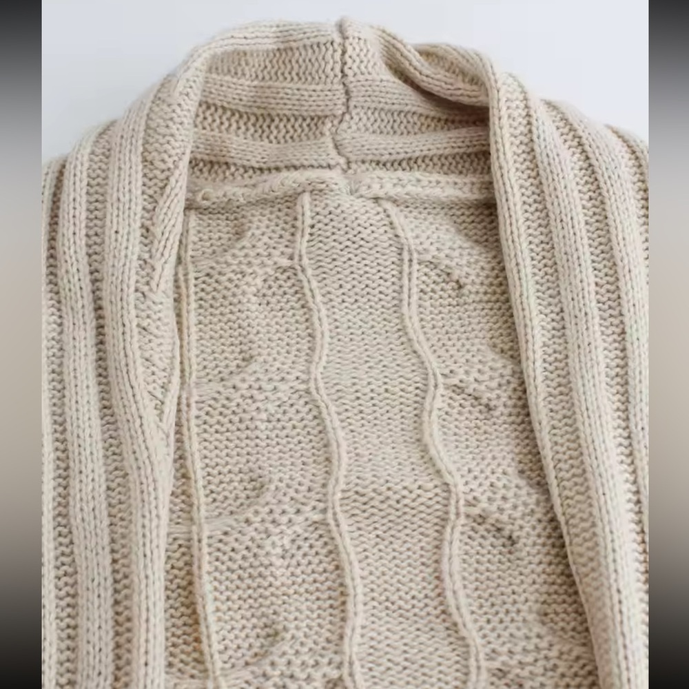 Long cardigan sweater - Picture 5 of 7